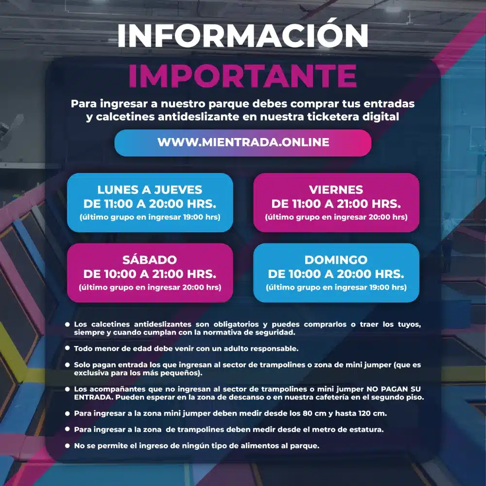 Indicaciones de como comprar entradas online para Jumper Viña del Mar
